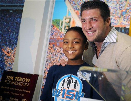 Tim Tebow and His Charitable Works